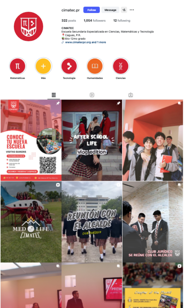 Instagram CIMATEC
