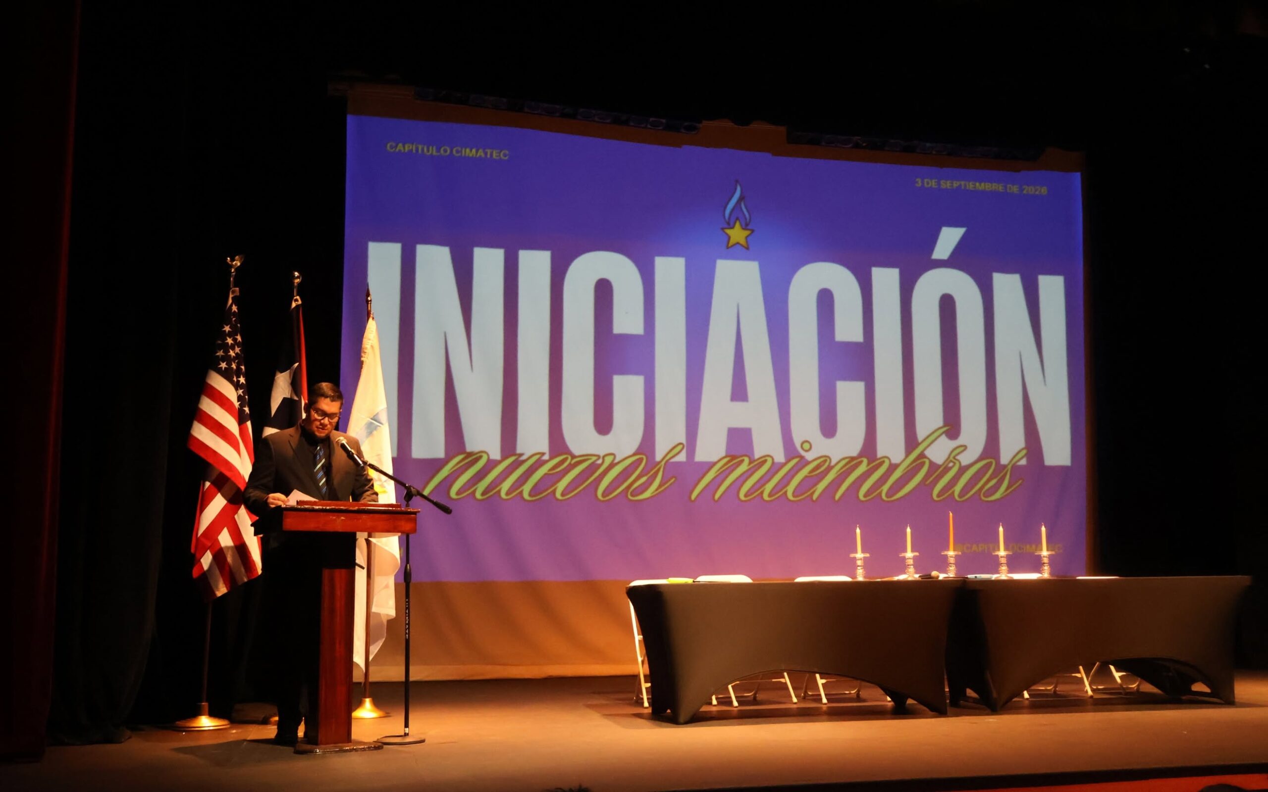 Iniciación de nuevos miembros de la SNH - Capítulo CIMATEC 2026